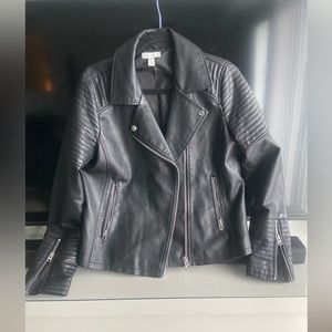 NWOT TOPSHOP Faux Leather Biker Jacket